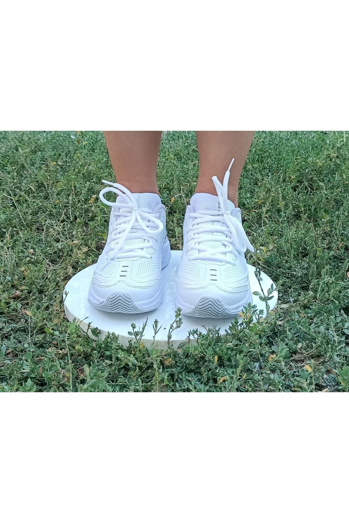 Bestoff-White - Caucasian New Trend Thick Sole Full Orthopedic Snekars Sports Shoes 4