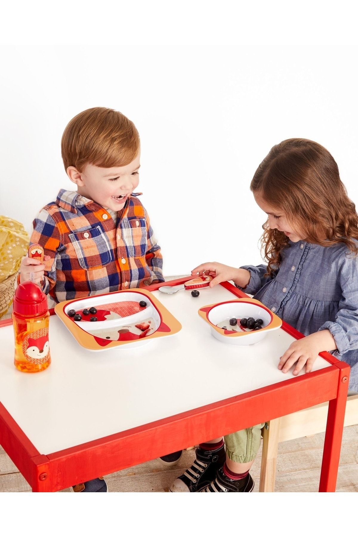 Skip Hop-Fox Zoo Fork Spoon Set 4