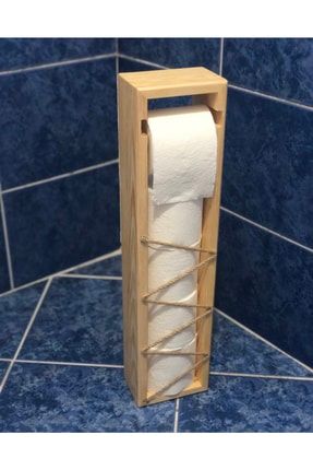 Çam/ladin Ağacı Hazneli Tuvalet Kağıdı Standı TA00059