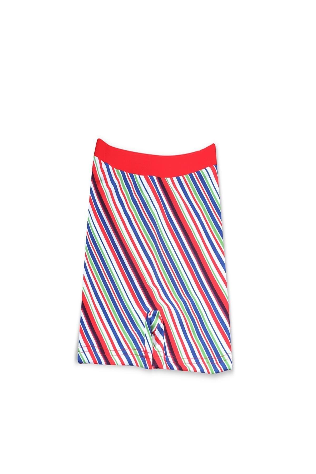 Ruko Maio Costum De Baie Pentru Băieți Ruko 2272-1 Cu Pantaloni Scurți Roșii Masculin - 12 years