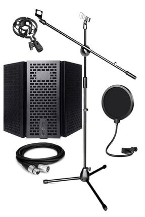 Mikrofon Standı Yalıtım Paneli Xlr Kablo Pop Filter ( Pf-30x ) 22837