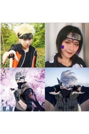 Naruto Cosplay Kafa Saç Bandı Aksesuarları Uchiha Itachi Konoha 12210