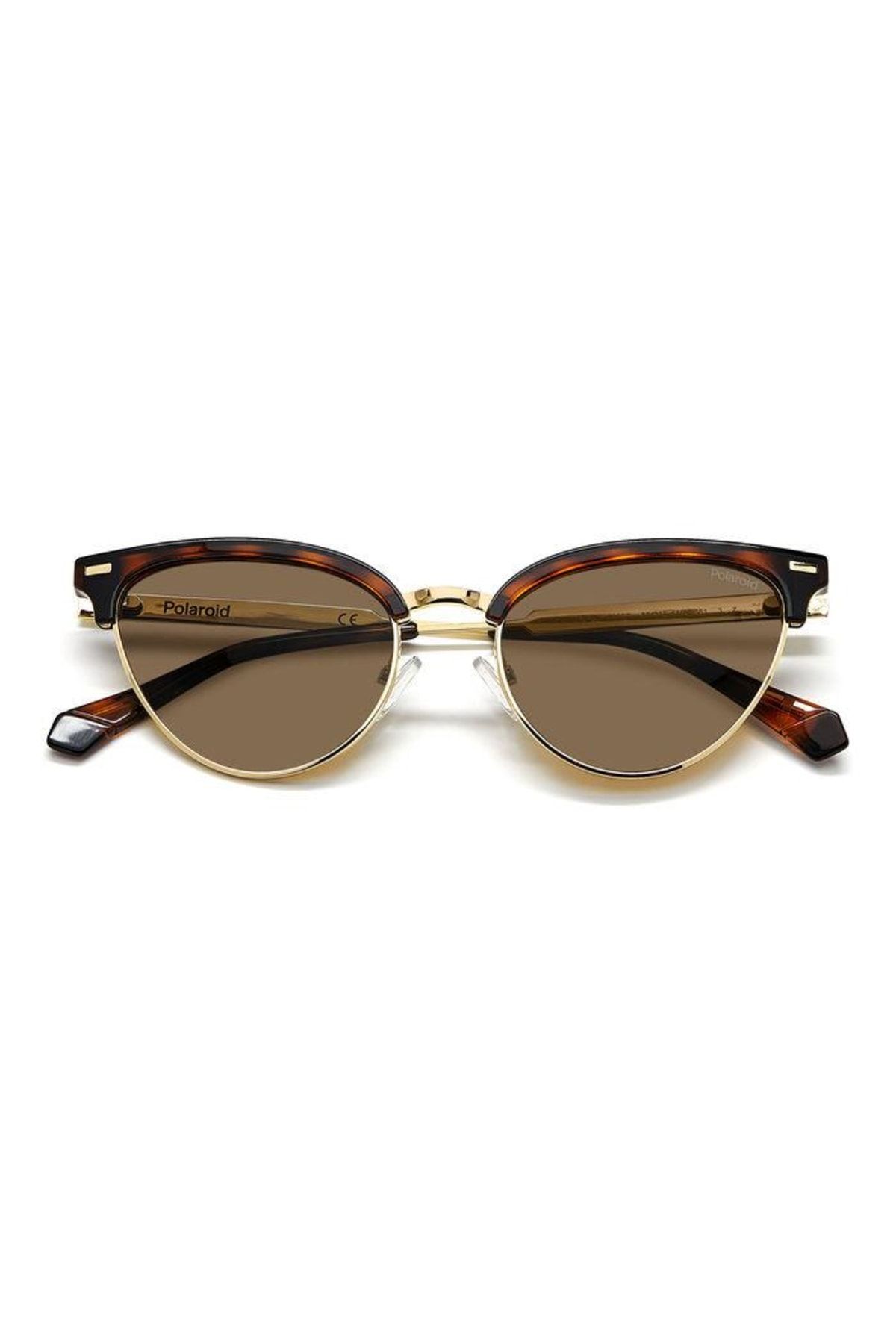 Polaroid Sunglasses Brown Cat eye Trendyol