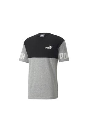 Power Colorblock Tee Erkek Günlük Tişört 84980104 Renkli