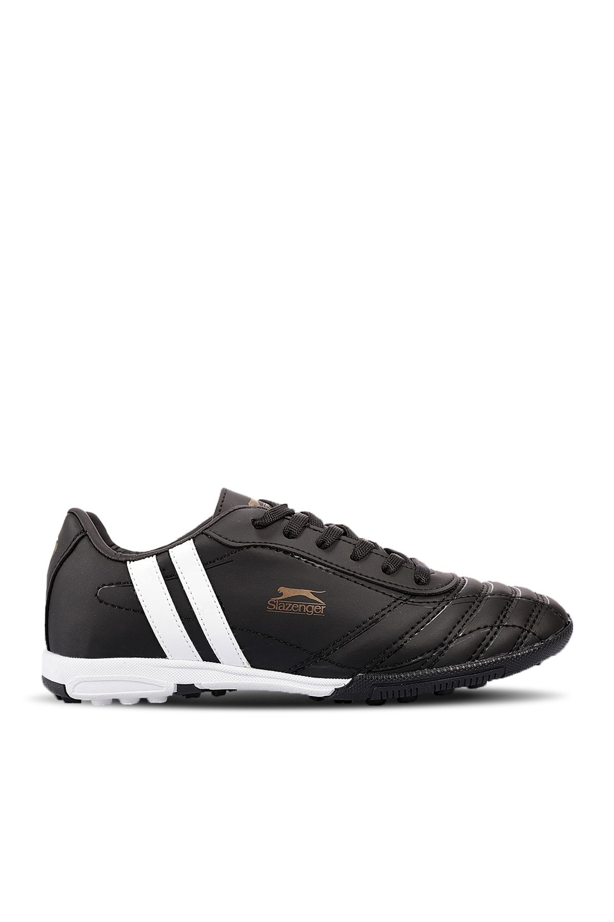Slazenger Henrik Halısaha فوتبال Cleats کفش مشکی / سفید