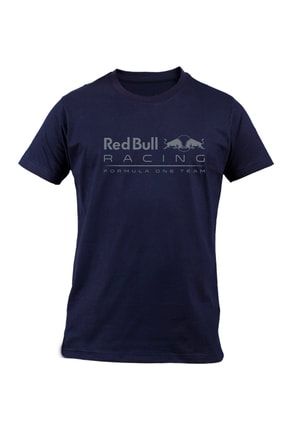 Red Bull F1 Baskılı Lacivert Erkek T-shirt RBF1
