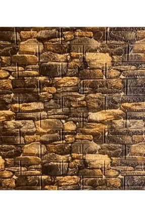 10 Adet Taş Desen Kendinden Yapışkanlı Duvar Paneli Kağıdı Nw110 NW110 10 ADET