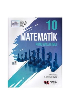 Nitelik 10.sınıf Matematik Konu Anlatımlı Palme YKS TYT Soru Kitabı