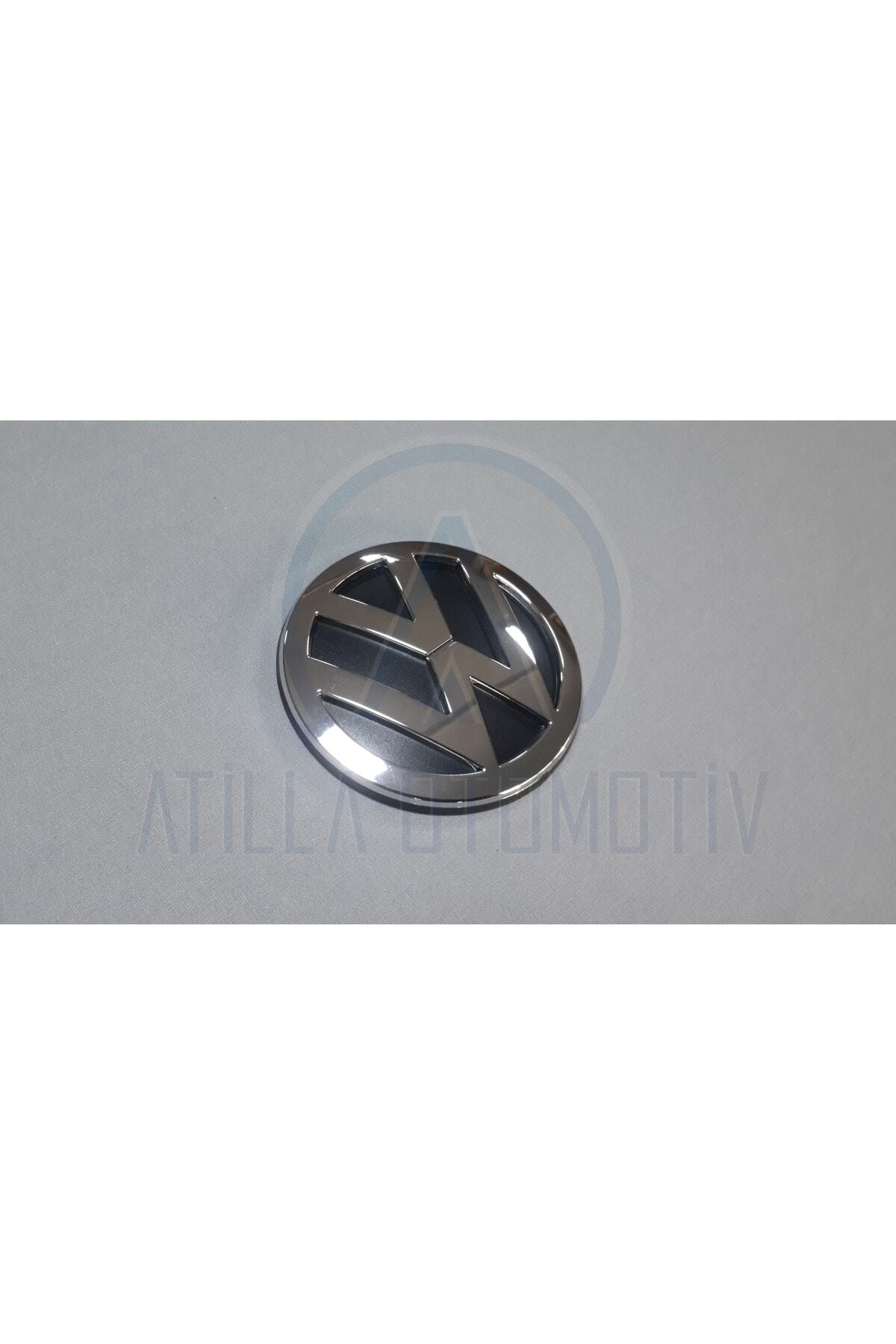 Fabrikasyon Volkswagen Golf 4 1998-2005 Uyumlu  Bagaj Kapak Arması Krom 115mm