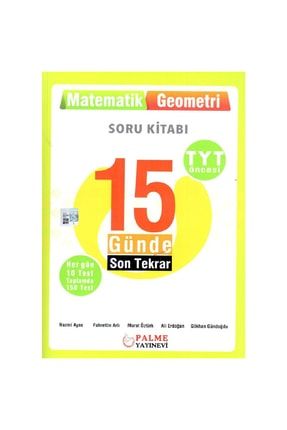 Palme Yayınları Tyt Öncesi Matematik Geometri 15 Günde Son Tekrar Soru Kitabı 03769