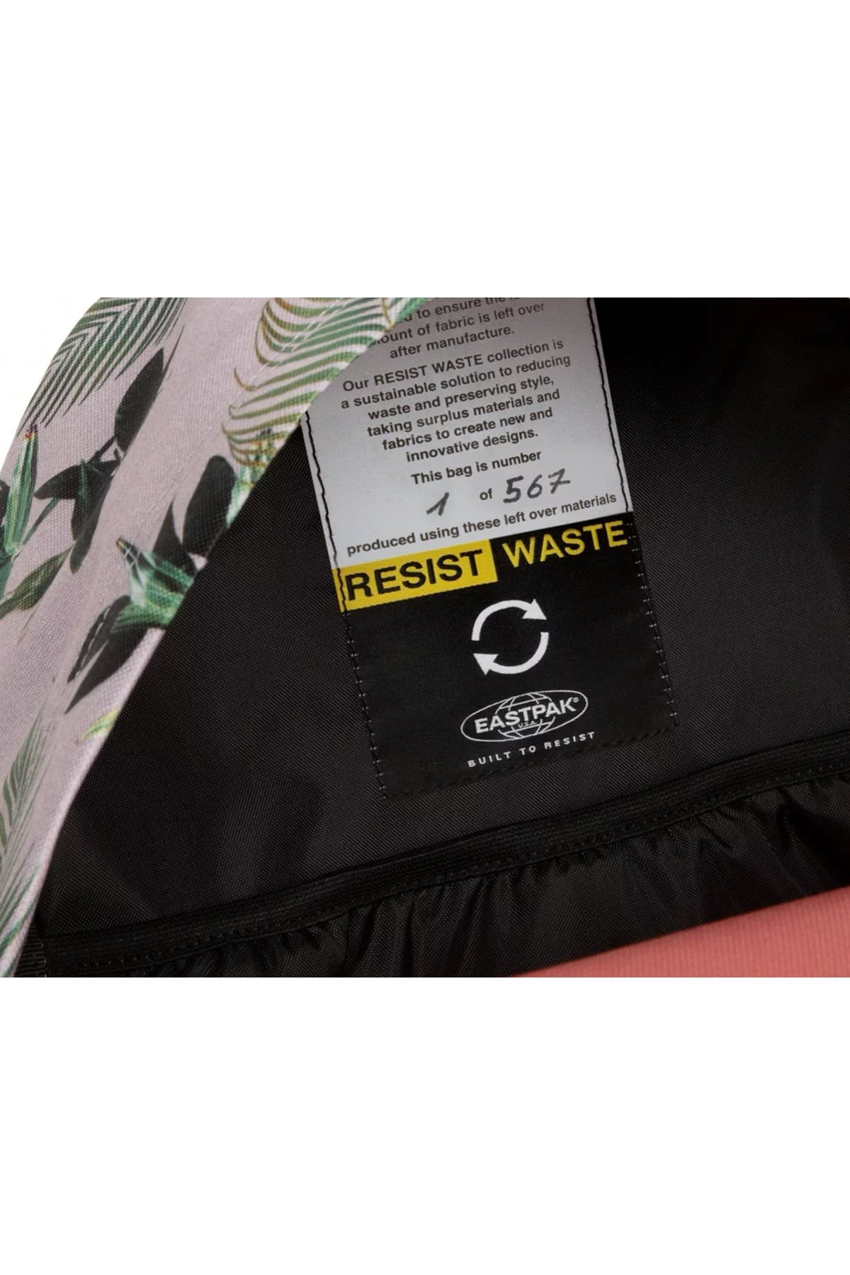 کوله پشتی زنانه صورتی Eastpak | EK000620W091 اورجینال - تصویر 5