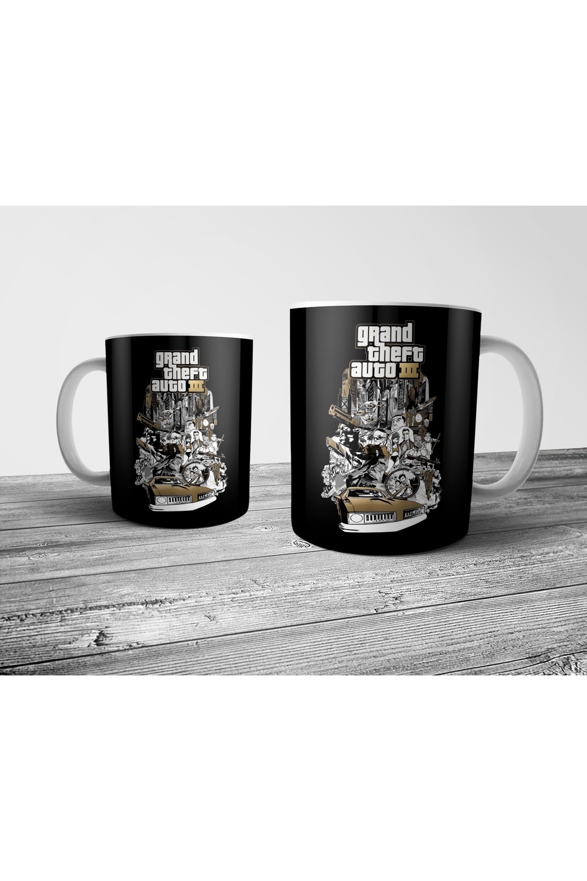 Mug Grand Theft Auto III – Édition Jeu Vidéo – Très Bon état