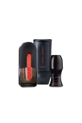 Full Speed Original Gift Set - 3'lü Hediye Seti - Erkek Parfümü - Deodorant - Saç Ve Vücut Şampuanı TYC00526598668