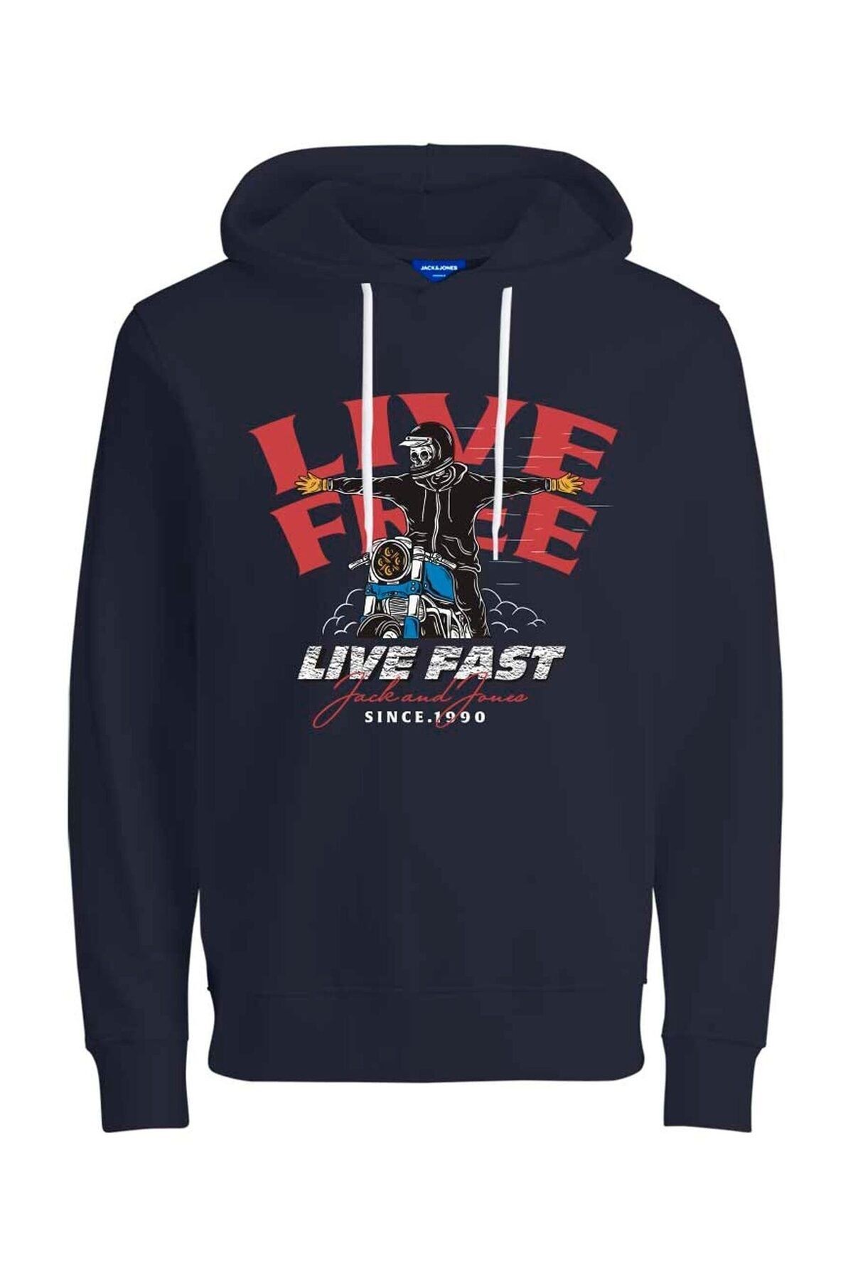 Jack &amp; Jones Erkek Sweatshirts - Jorheadon Fst 12219660 BC8131