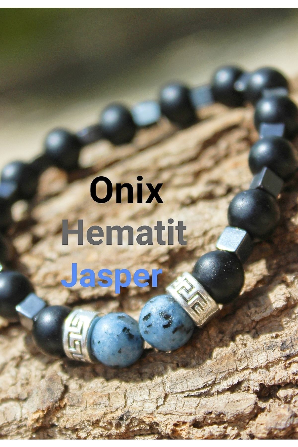 Stone bracelet silver hotsell