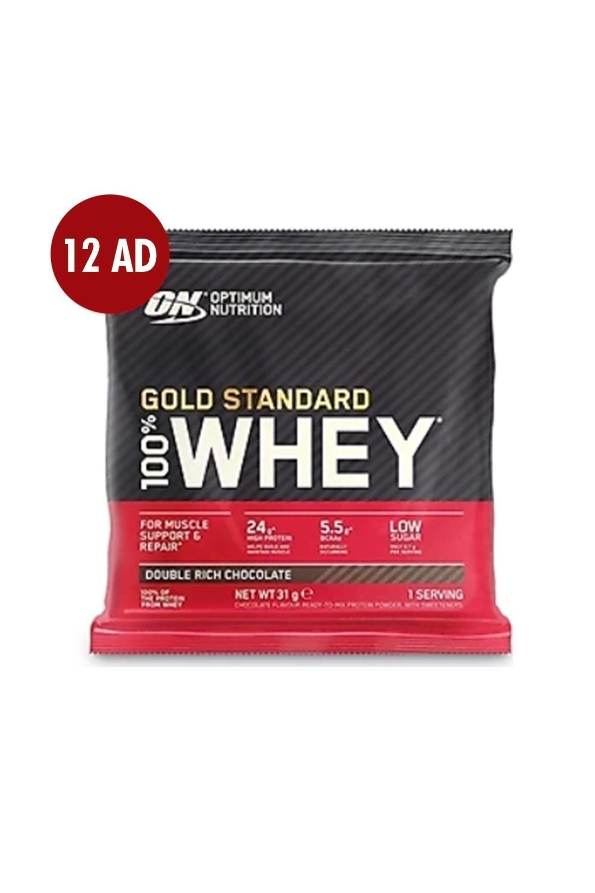 Optimum On-1065366-100% Whey Gs Choc Sachet X 12 Adet