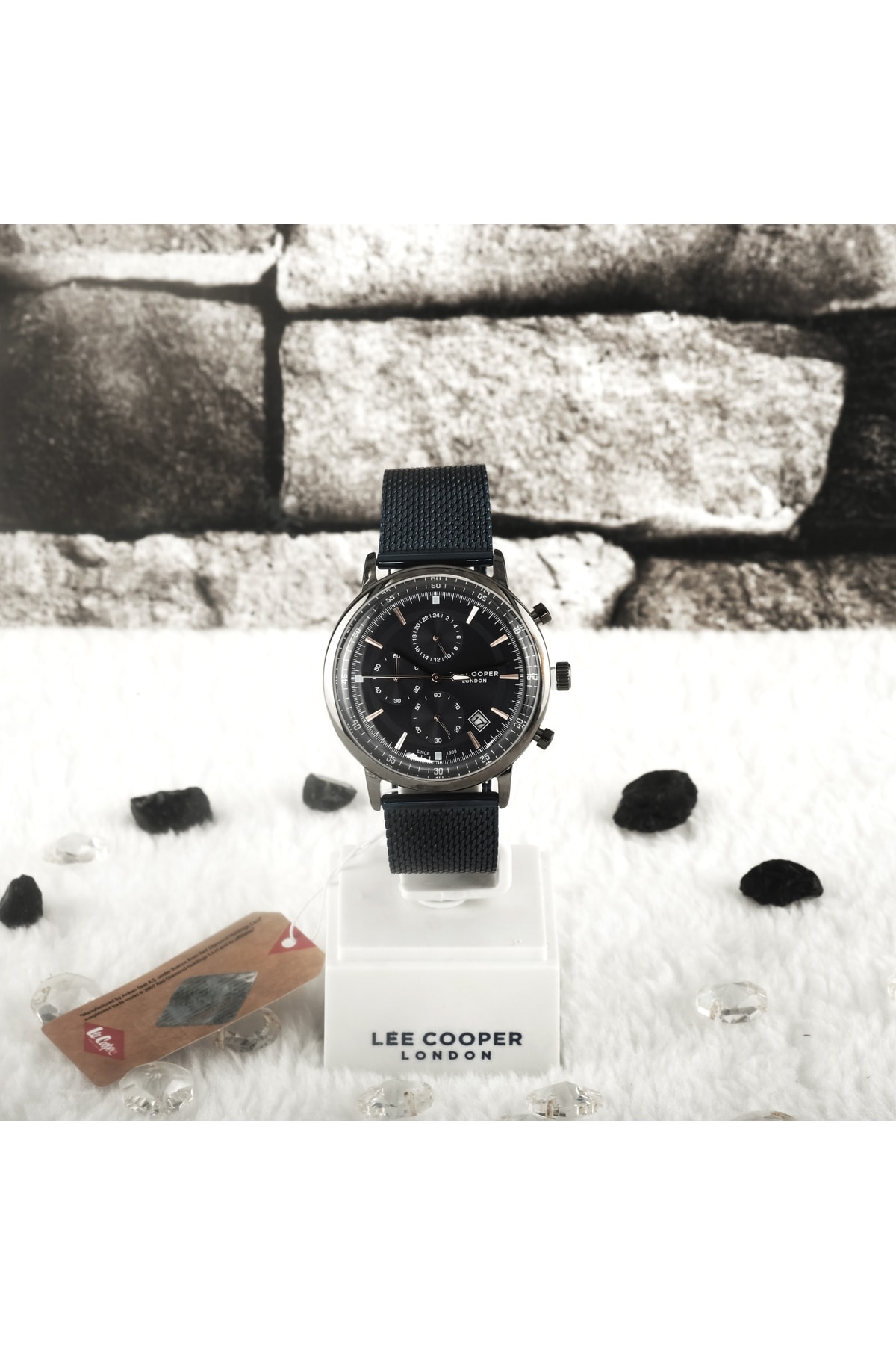 ساعت مردانه آبی سرمه ای لی کوپرLee Cooper | LC6954.950 اورجینال - تصویر 2