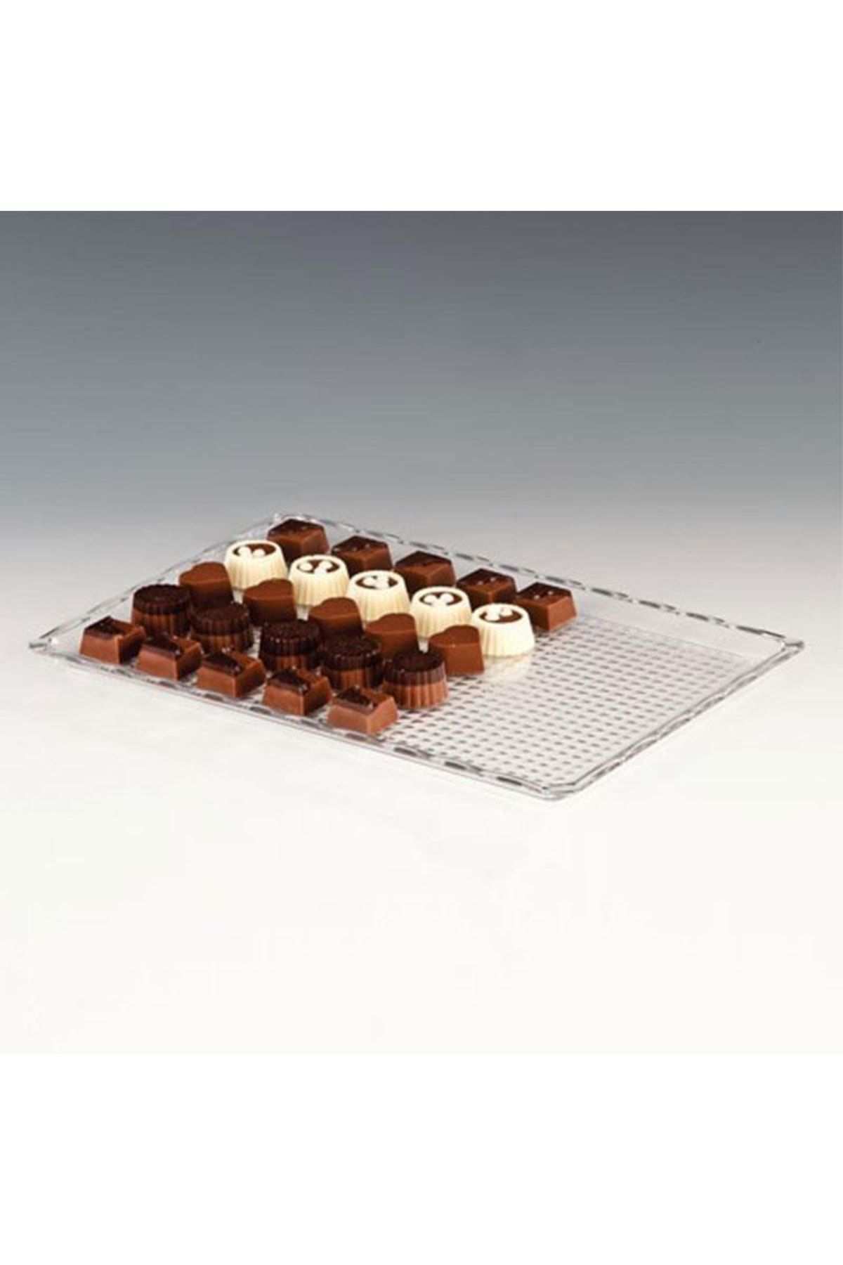 Zicco-Polycarbonate Chocolate Display Transparent 20x30 Code:zcp 225 1