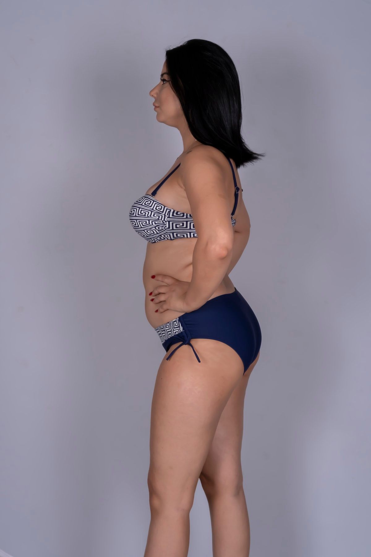BİKİNİNCİ-Strapless Push Up Bikini Set 2