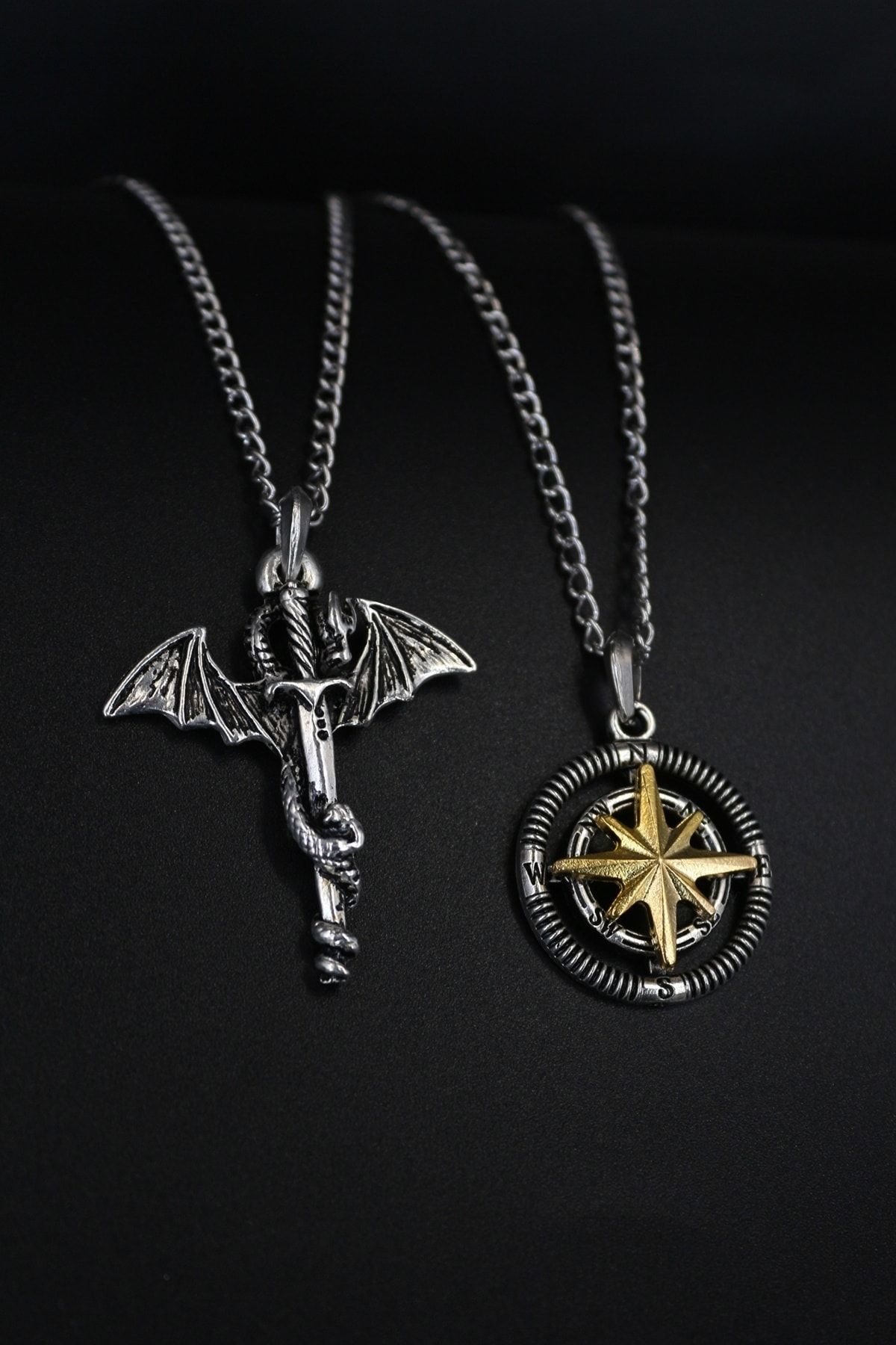 Black dragon store necklace 2