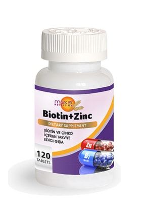 Biotin Ve Çinko ( Zinc ) 120 Tablet STK1111