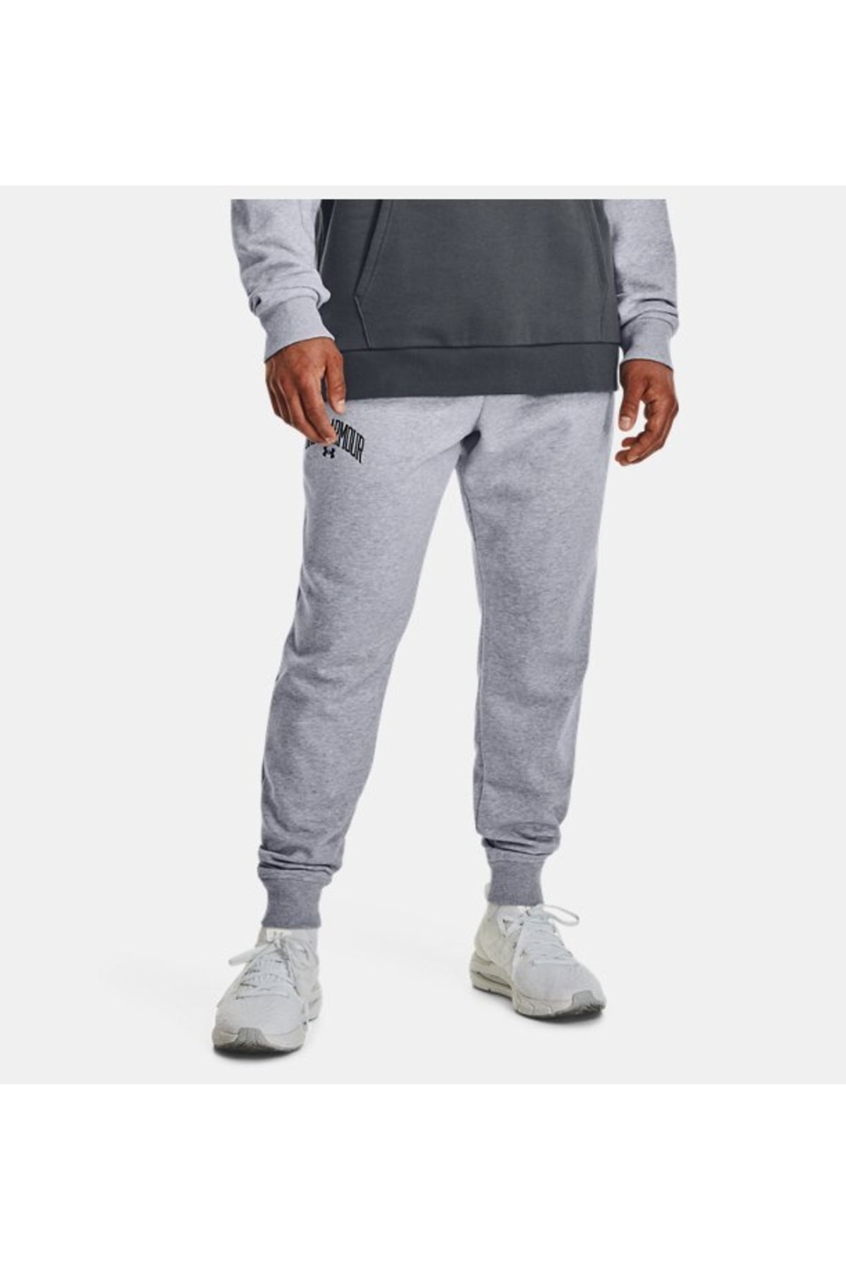آندر آرمور شلوار ورزشی مردانه Ua Rival Fleece Wordmark Jogger 1373374-011