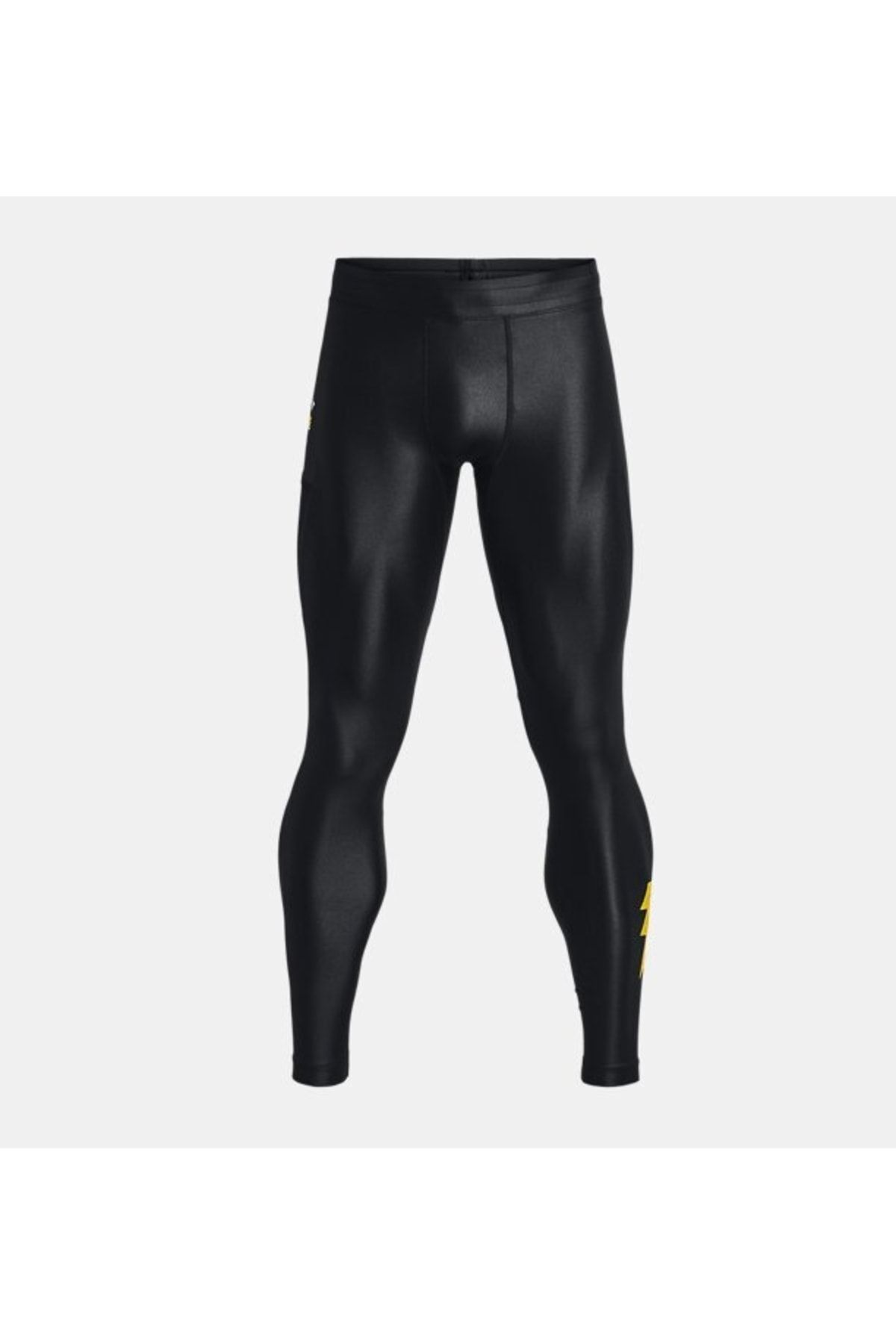 Under Armour Leggings Project Rock Iso-Chill para hombre, color negro