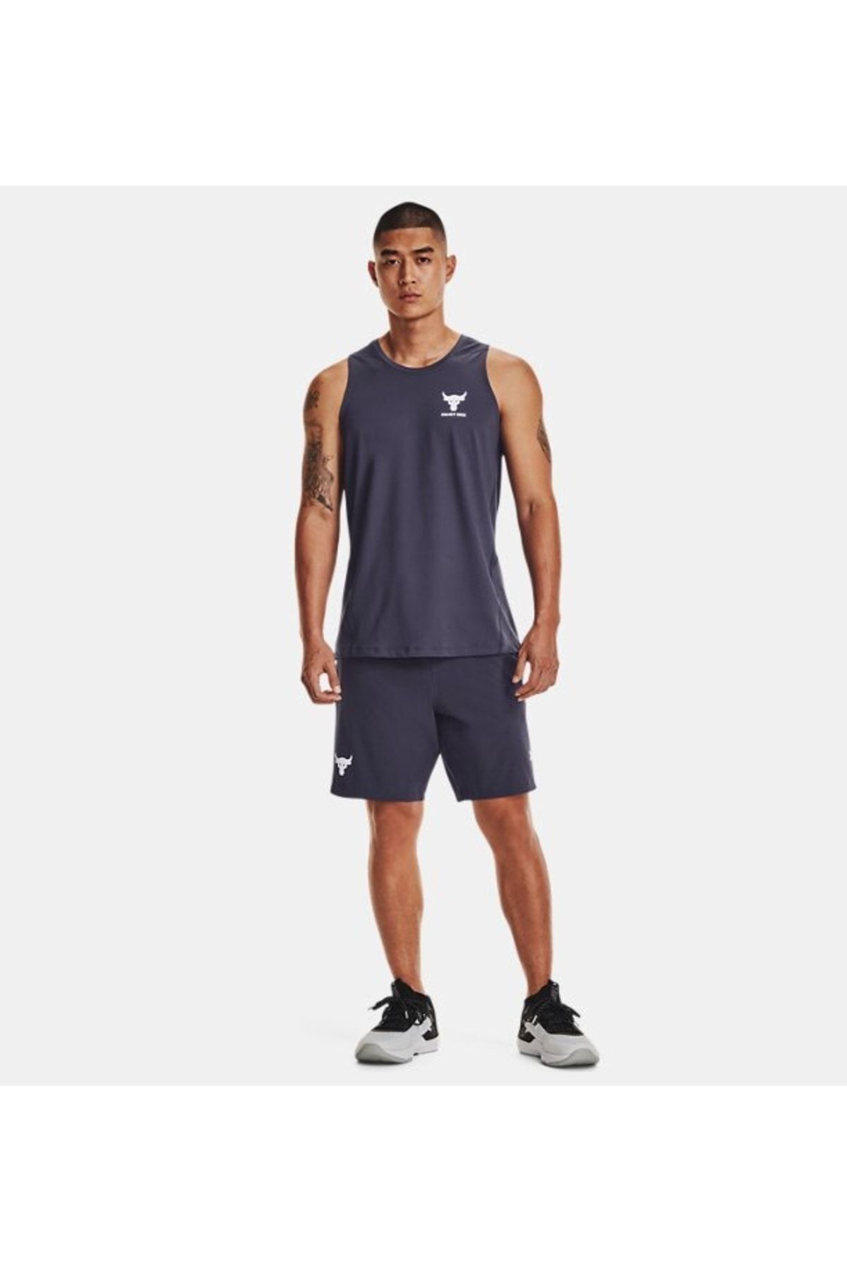 Under Armour-قميص داخلي مناسب للرجال من Project Rock Armorprint1373804-558 5