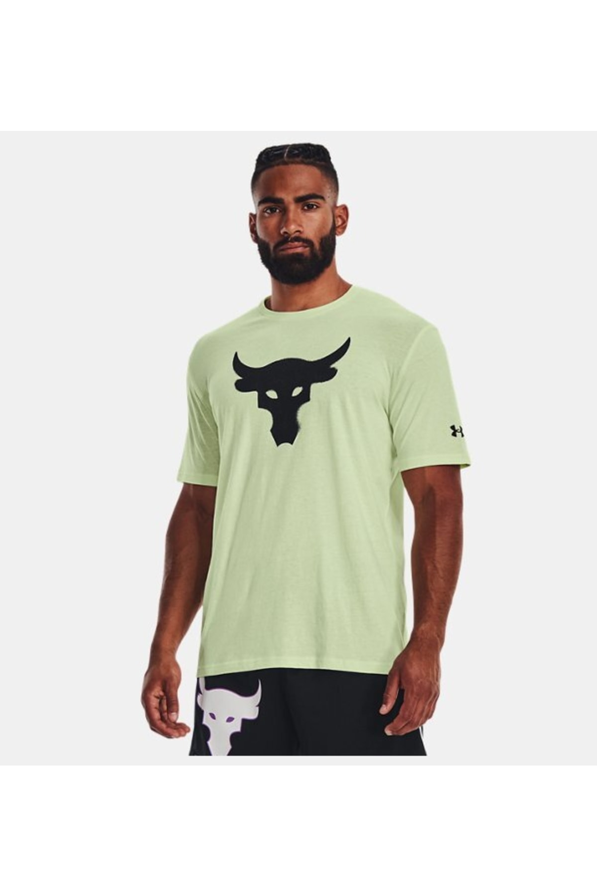 آندر آرمور آستین کوتاه مردانه طرح Rock Brahma Bull