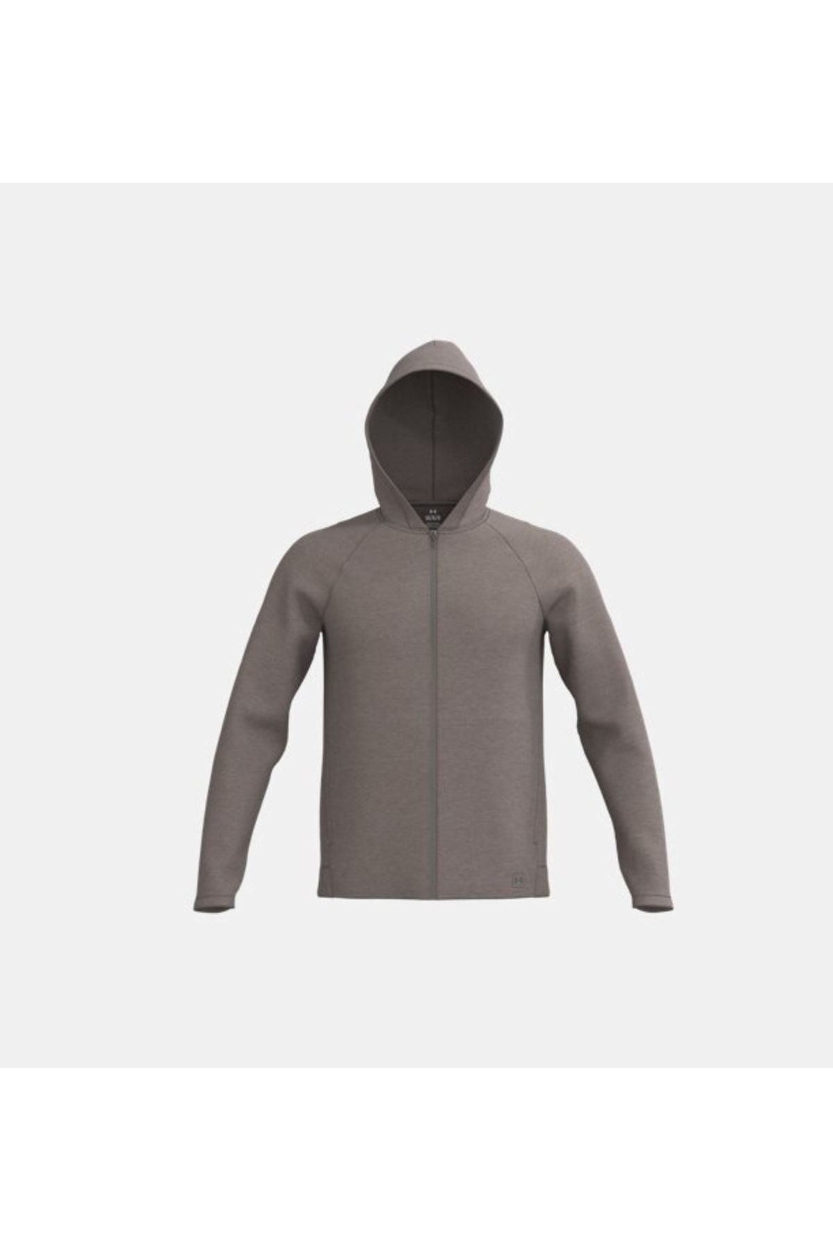 سویشرت ورزشی خاکستری مردانه زیپ با اندازه کامل نصف النهار Under Armour