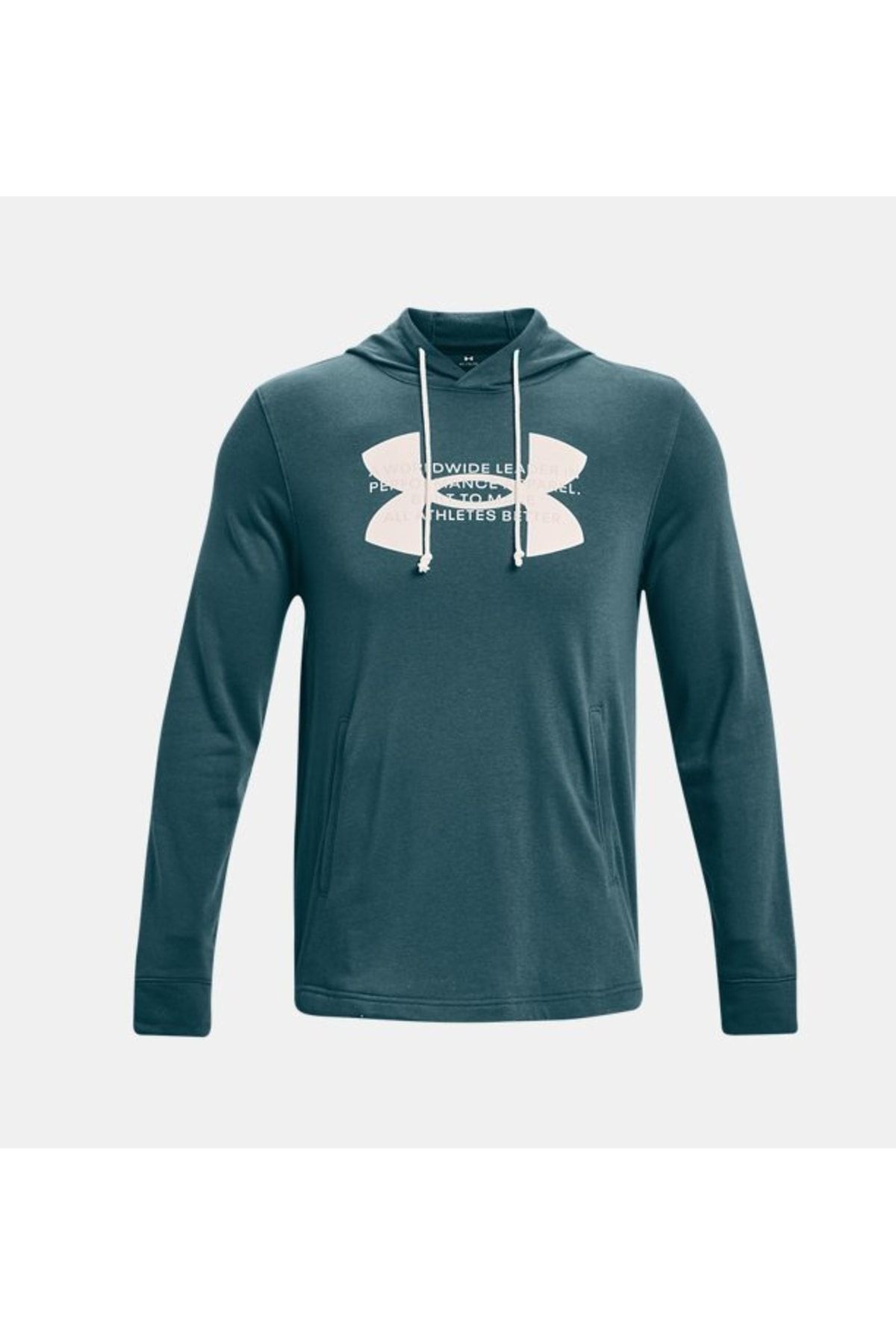 Dark green under armour on sale hoodie
