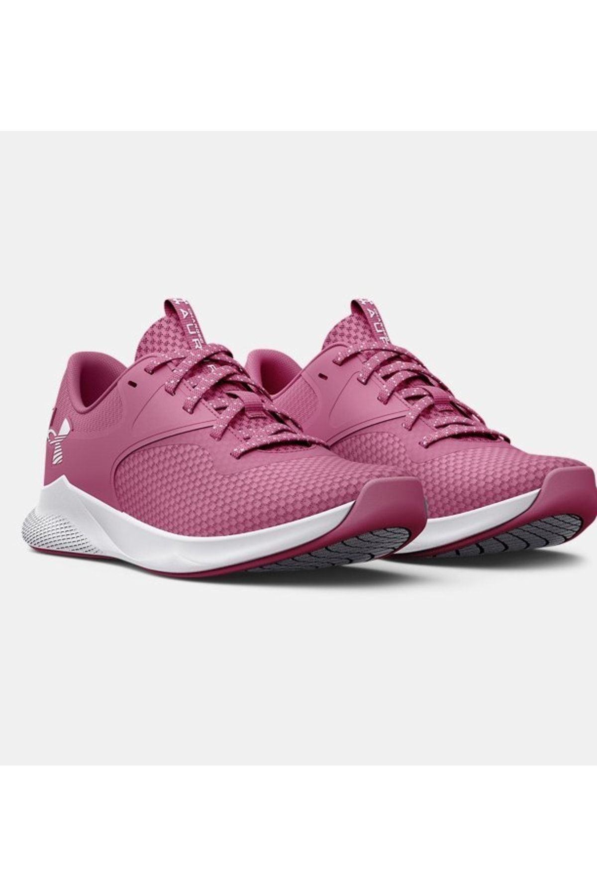 کفش تناسب اندام صورتی زنانه كفش كتانى ورزشى مدل ua charged aurora Under Armour