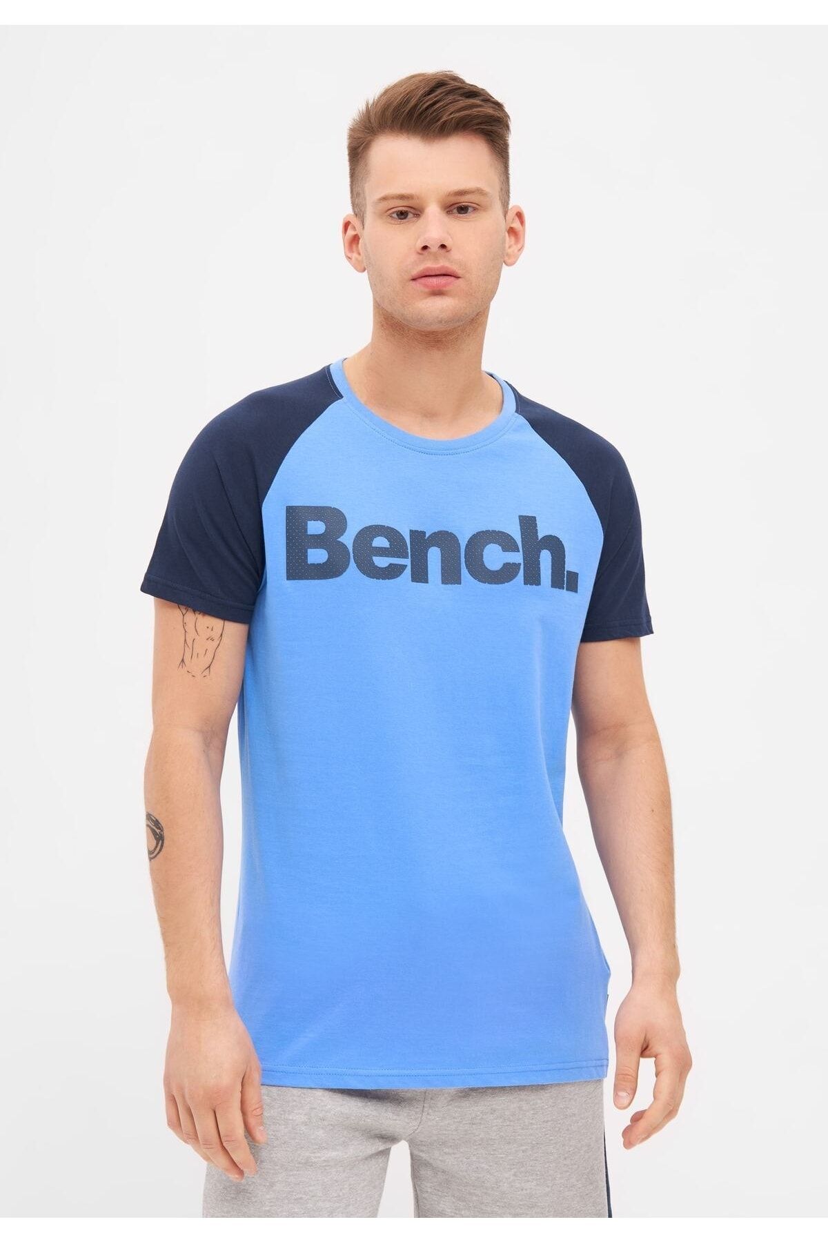 BENCH T-Shirt - Blue - Fitted - Trendyol | T-Shirts