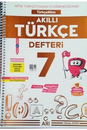7.sınıf Türkçe Defteri 2019 U217141