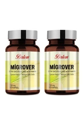 Migrover Bitki Ekstraktları-vitamin 60 Kapsül X 2 Adet obblnmigrover720602