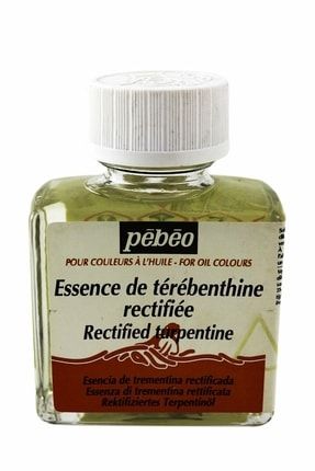 Rectified Turpentine Terebentin 75 ml Şişe 31.17.194.031