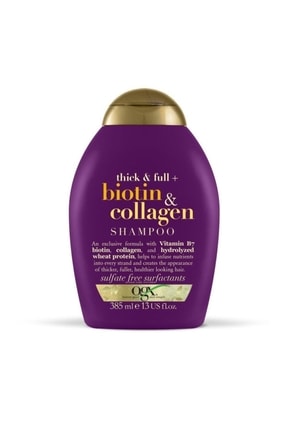 Dolgunlaştırıcı Biotin Collagen Şampuan 385 Ml hairlife4556545656
