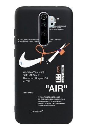 Xiaomi Redmi Note 8 Pro Lansman Air Nike Desenli Telefon Kılıfı REDMI8PLN-284