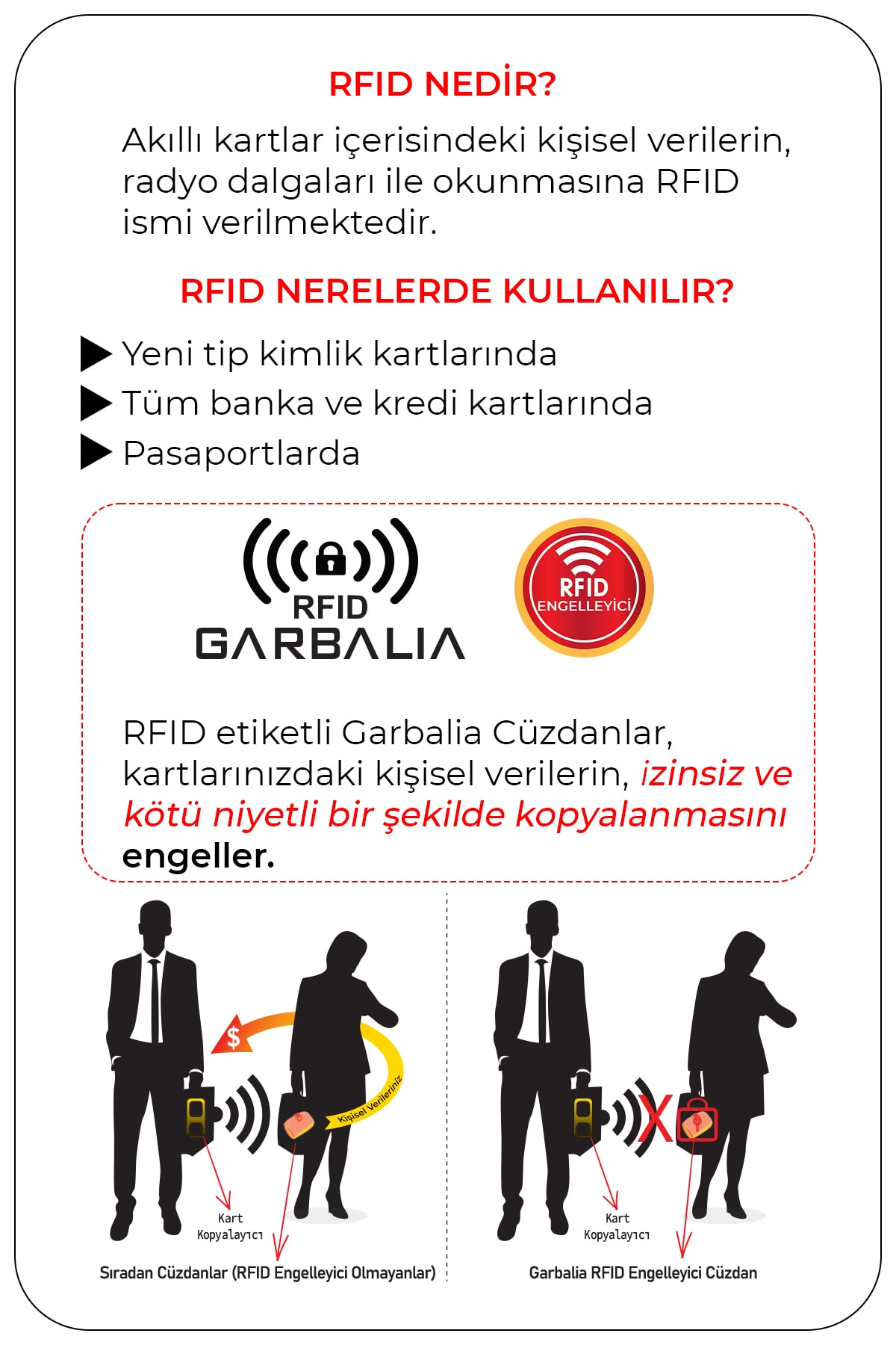 Garbalia Rilton Hakiki Deri Rfid Engelleyici Dikey Crazy Yeşil Erkek Cüzdan görsel 2