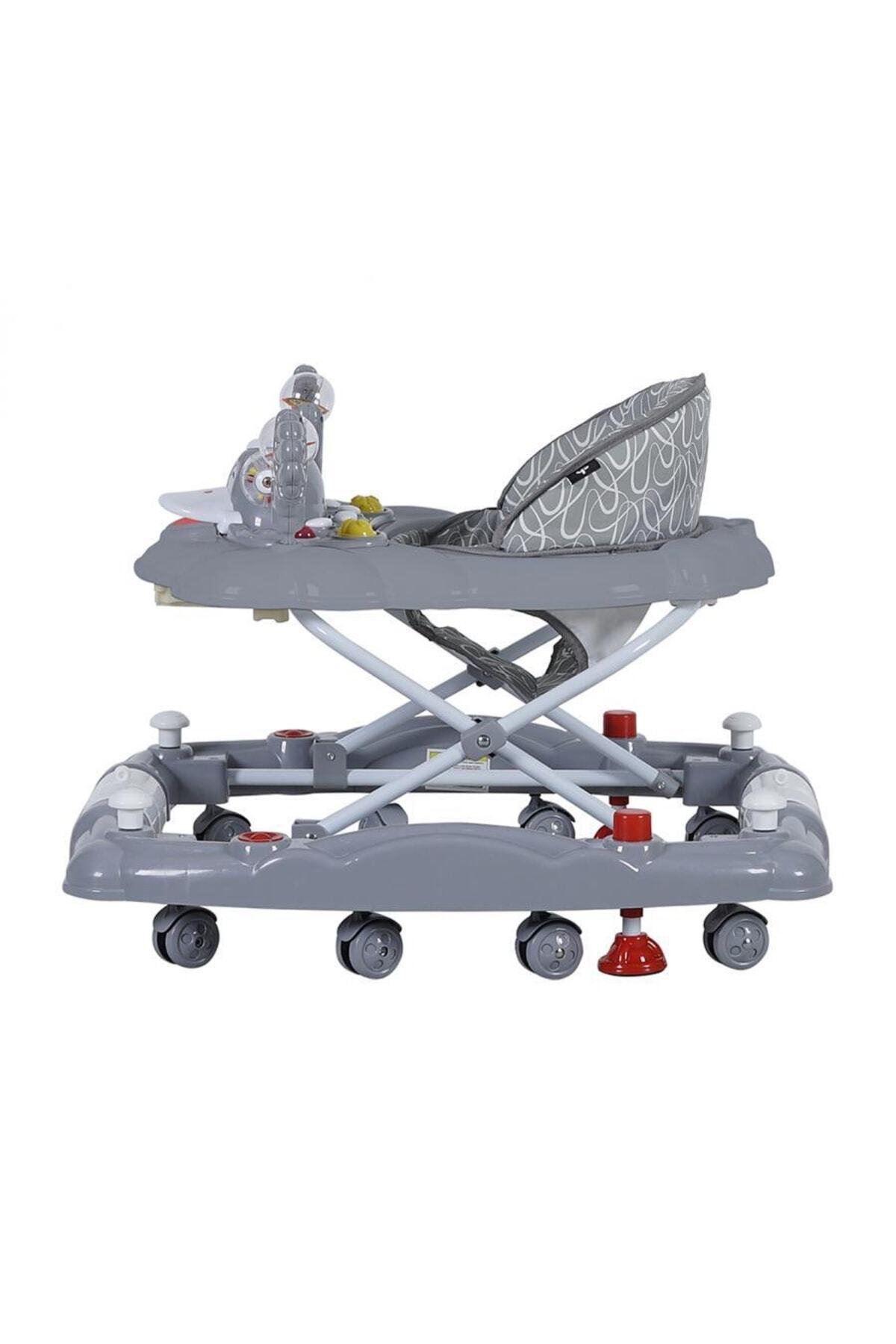 Sunny Baby Kiddy Sallanır Fonksiyonel Yürüteç 9228 Gri fotoğrafı 3 (önizleme)