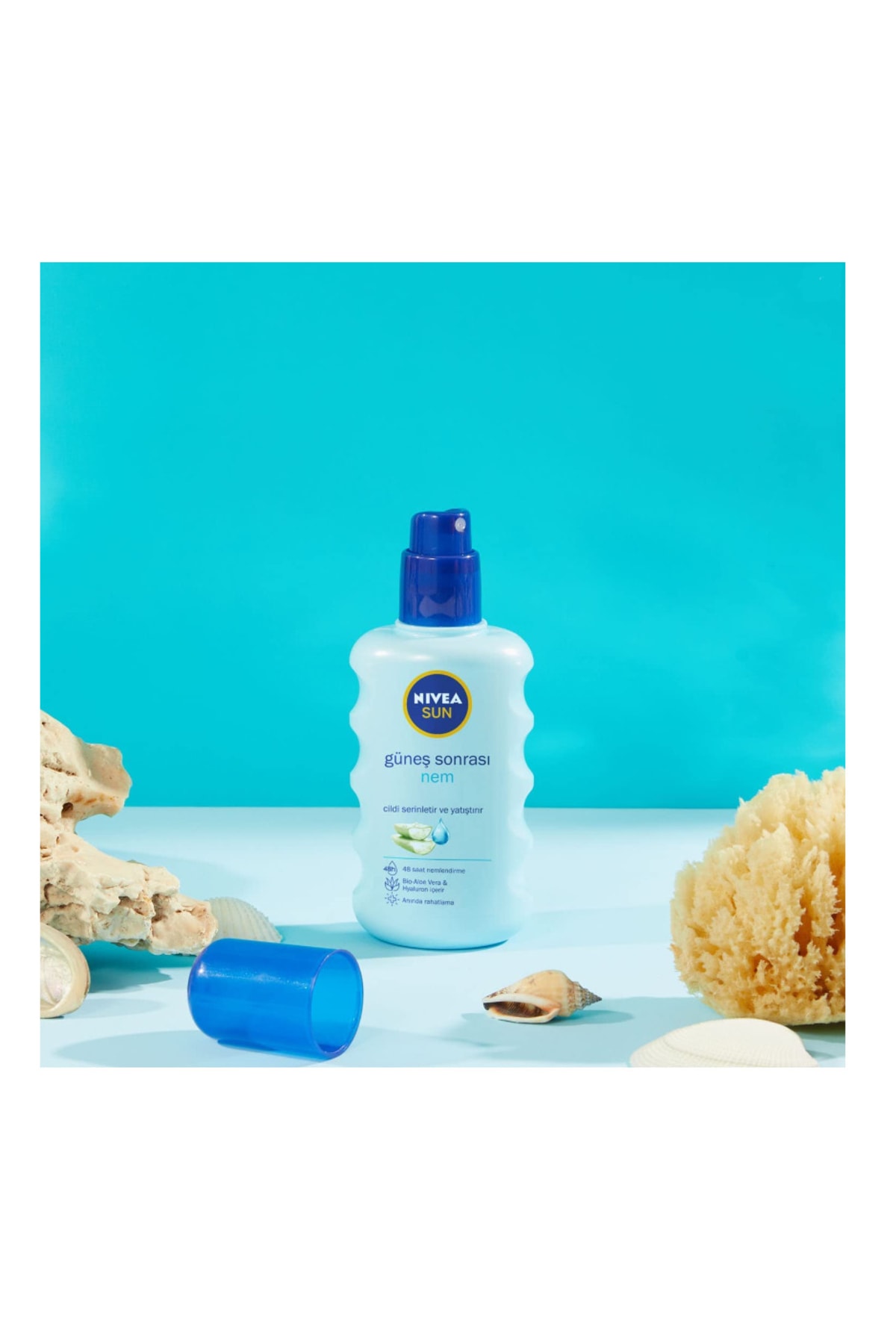 Sun Güneş Sonrası Nemlendirici Aloe Vera Serinletici Rahatlatıcı Sprey 200 Ml — bukGRniveagunessonrasinems1k152 — تصویر 3 از 3