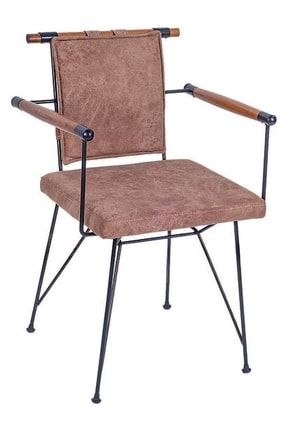 Ahşap Kollu Penyez Sandalye Cappuccino ( Renk Seçenekleri Mevcuttur )