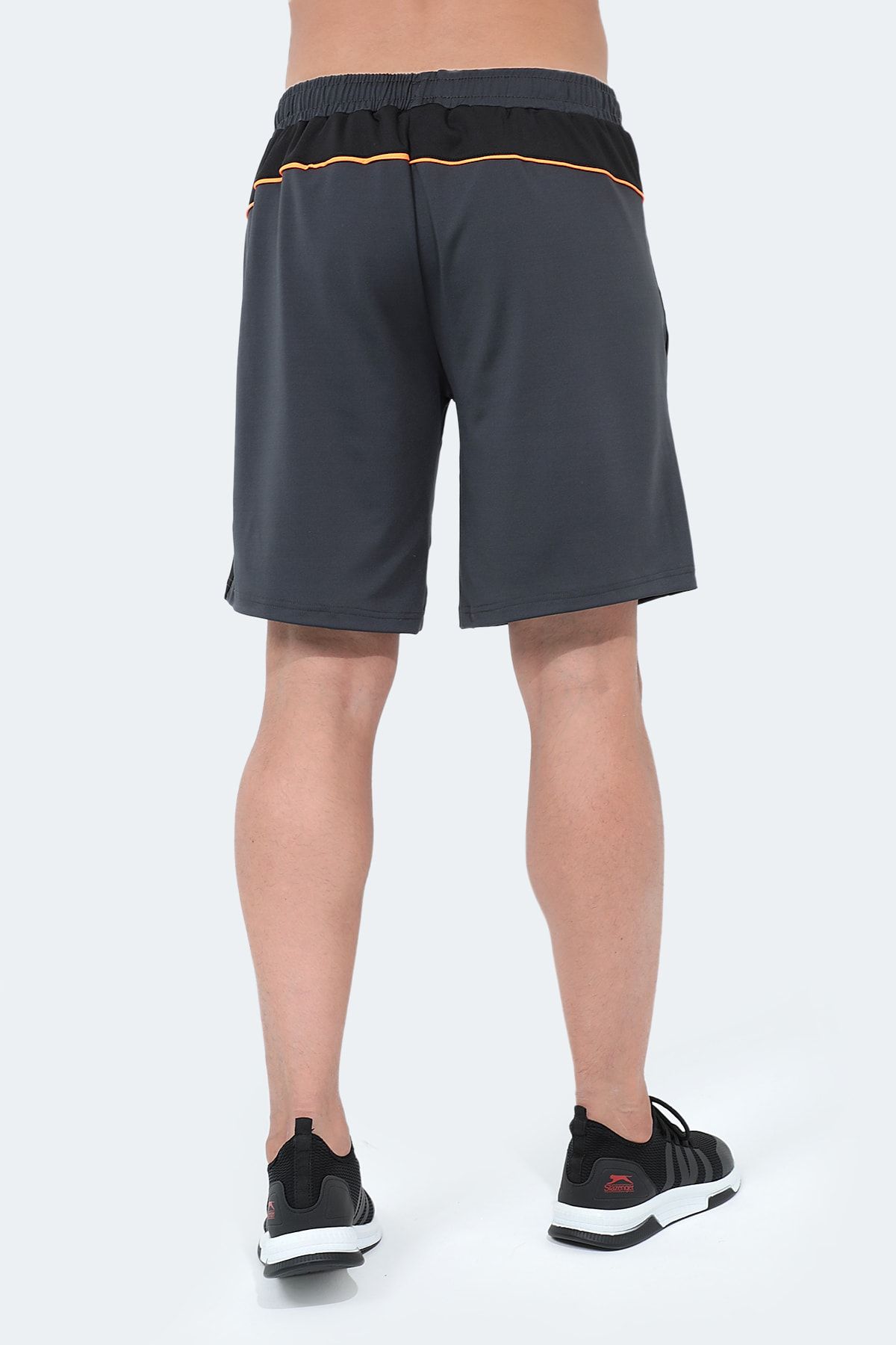 Slazenger Kurze Sporthose Grau Mittlerer Bund NZ8314