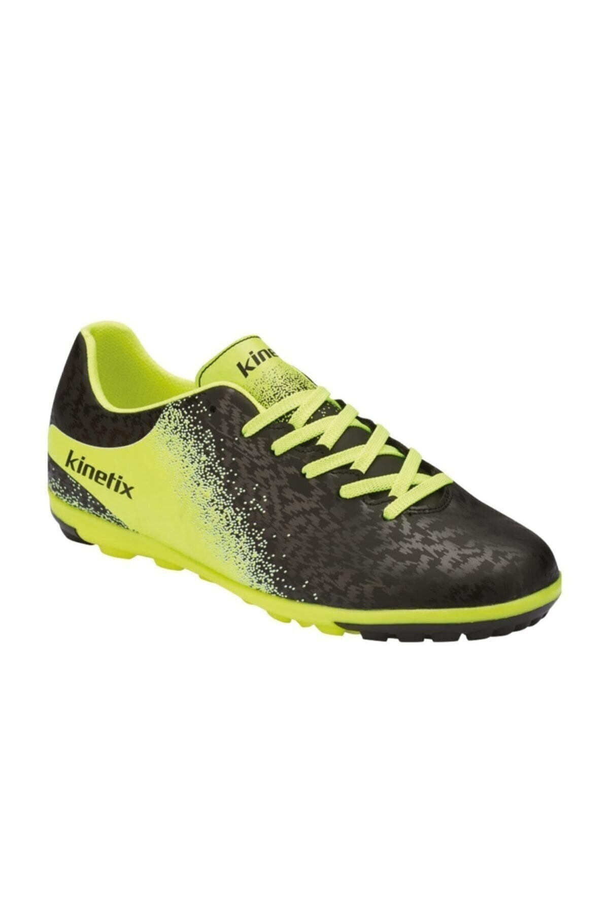 Libero Tf مشکی نئون زرد Astroturf Field کفش Kinetix اورجینال - تصویر 1