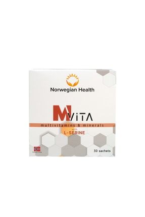 Mvita - L-serin, Multivitamin Ve Mineraller - C Vitamini, D Vitamini, B12 Vitamini NHMVITA
