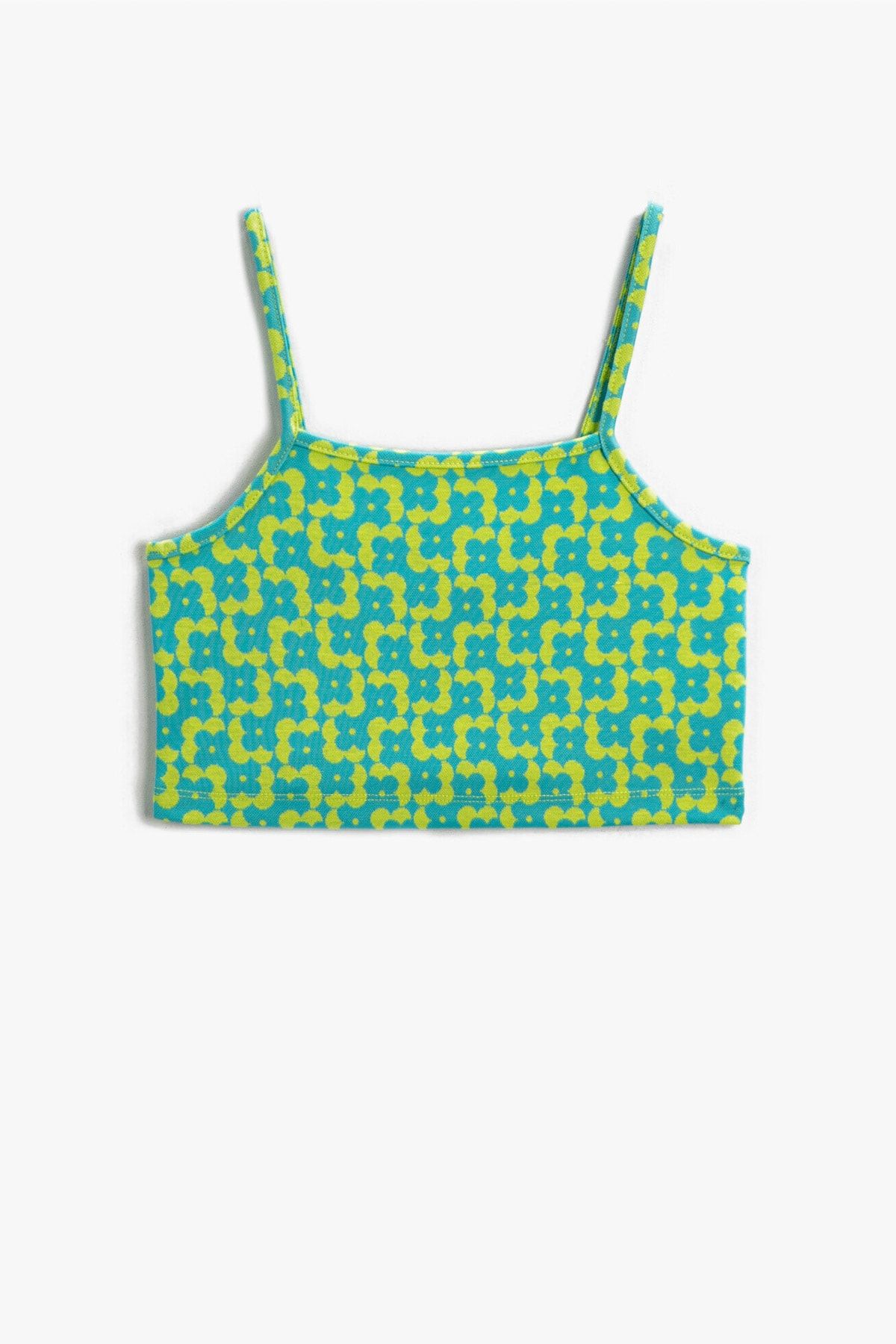 Koton Unterhemd Grün Slim Fit