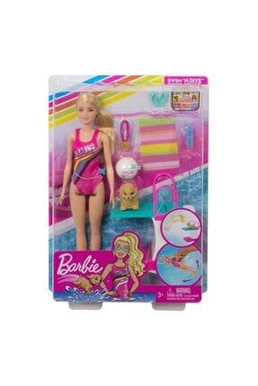 Seyahatte Yüzücü Barbie Oyun Seti Ghk23 Lisanslı Ürün po887961795141