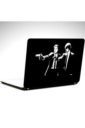Ucuz Roman Siyah Beyaz Laptop Sticker Laptop 13 Inch (34x24cm) VK4077-2155