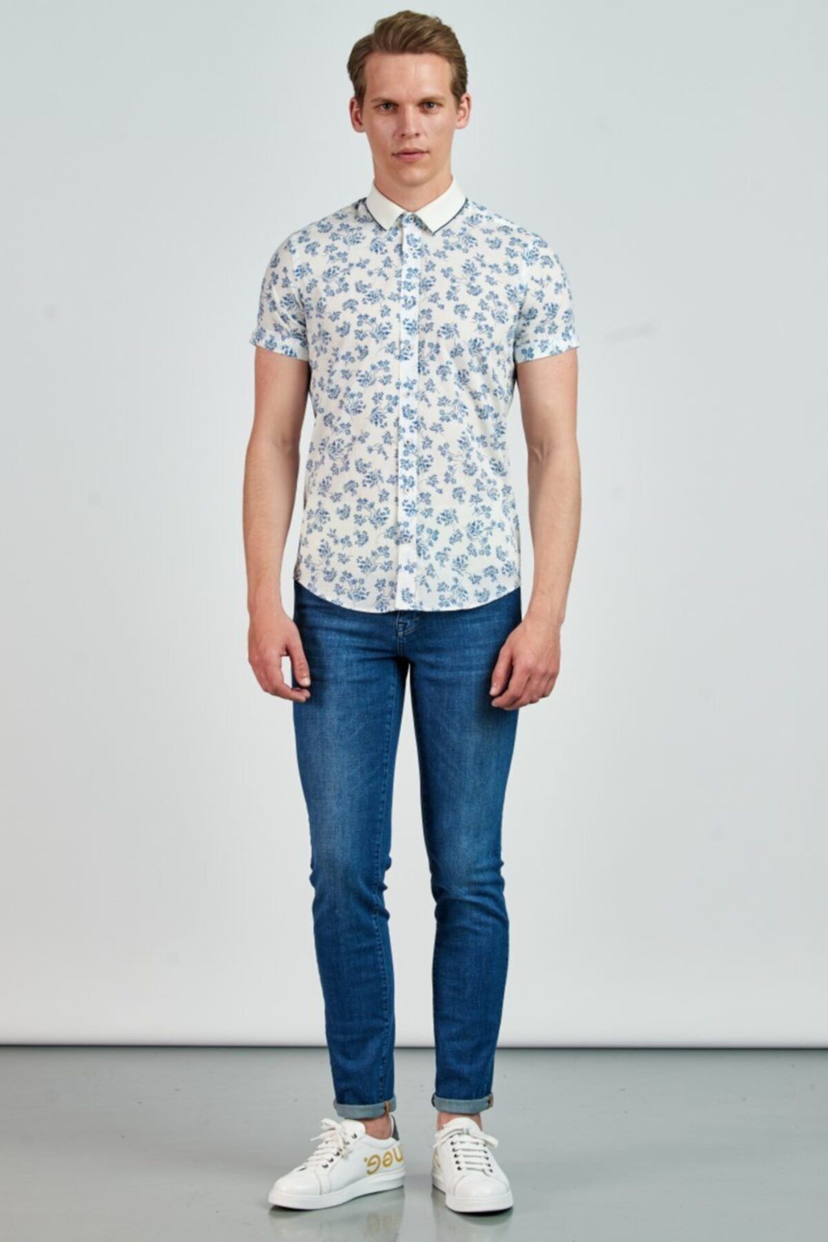 پیراهن سفید مردانه Giovane G. Designers GC04GM209845 Giovane Gentile