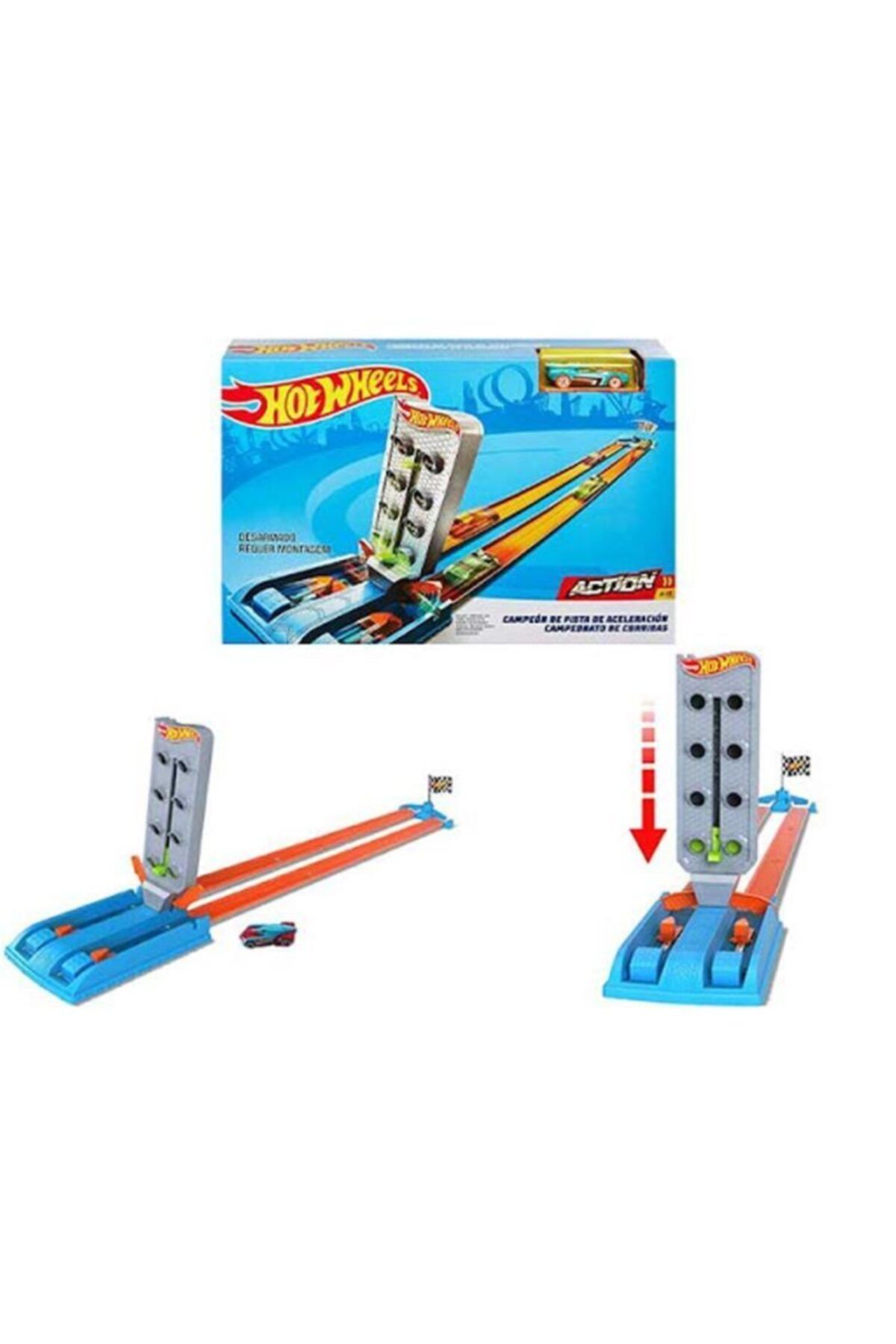 Набор HOT WHEELS Mattel Gbf-82 Hotwheels Championship Track Racing 340092387